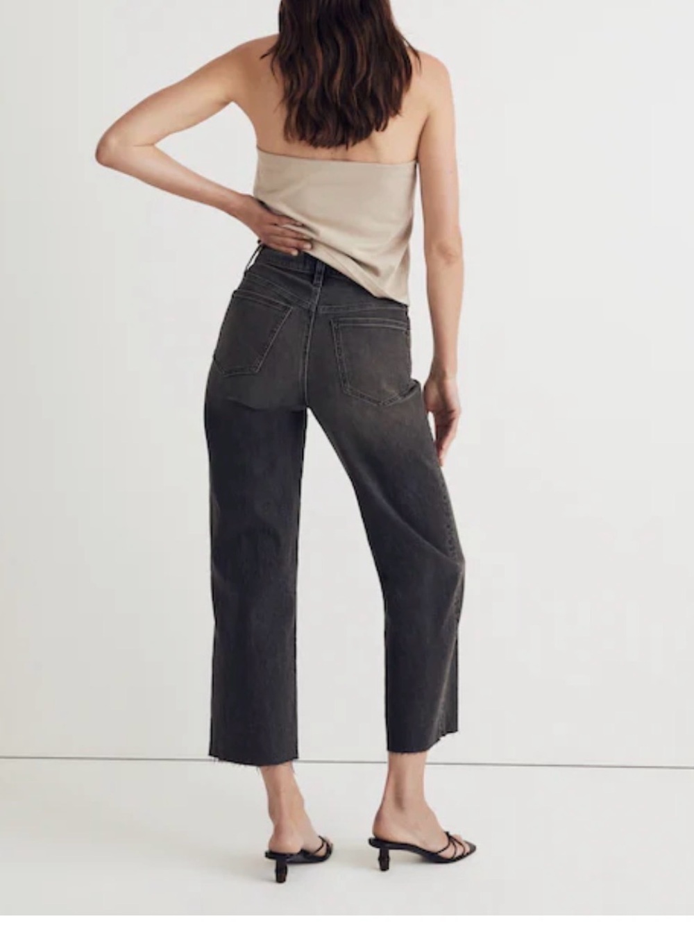 Madewell The Perfect Vintage Wide-Leg Crop Jean